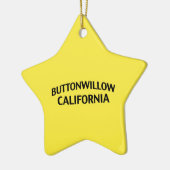 Buttonwillow California Keramisch Ornament (Links)