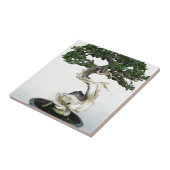 Buttonwood Bonsai Tree Tegeltje (Zijkant)