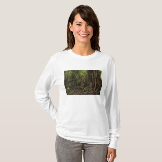 Buttress Roots. regenwoud, Mapari Rupununi T-shirt (Voorkant volledig)
