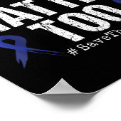 Butts om het bewustzijn van darmkanker te redden poster (Hoek)