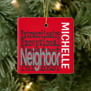 Buurextraordinaire CUSTOM Keramisch Ornament