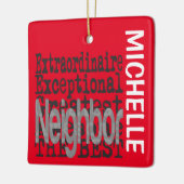 Buurextraordinaire CUSTOM Keramisch Ornament (Links)