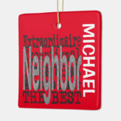 Buurextraordinaire CUSTOM Keramisch Ornament (Links)