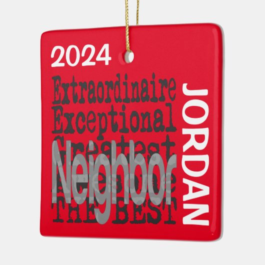 Buurextraordinaire CUSTOM Keramisch Ornament (Links)