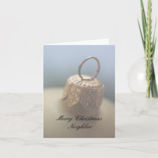 Buurgroep met kerstkaart feestdagen kaart (Voorkant)