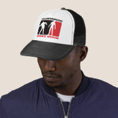 Buurgroep Zombie Watch - Rood Trucker Pet (In situ)