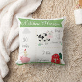 Buurland Boerderij geboortekondiging piloot Kussen (Deken)