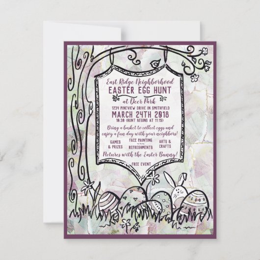 Buurpaasjacht Kaart (Voorkant)