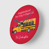 Buurt Bus Stop & Hangout Klok (Hoek)