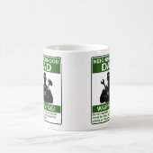  buurt Dad Warning Green Koffiemok (Center)