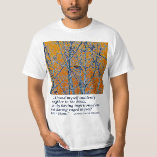 Buurt de vogels - Thoreau T-shirt