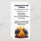 Buurt Fireside Verzamelen Digitale Download Save The Date (Voorkant / Achterkant)