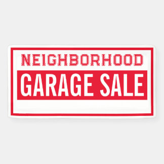 Buurt Garage Sale Banner