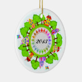 Buurt / leraar - SRF Keramisch Ornament (Rechts)