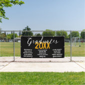 Buurt middelbare school afstudeerbanner spandoek (Insitu)
