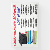 Buurt middelbare school diploma banner (Verticaal)