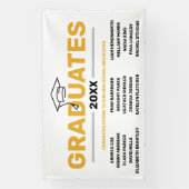 Buurt middelbare school diploma banner (Verticaal)