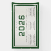 Buurt middelbare school diploma banner (Verticaal)