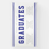 Buurt middelbare school diploma banner (Verticaal)