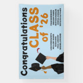 Buurt middelbare school diploma banner (Verticaal)