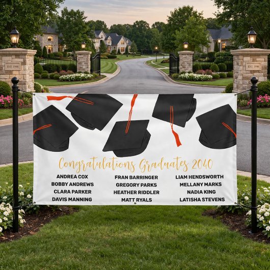 Buurt middelbare school diploma banner
