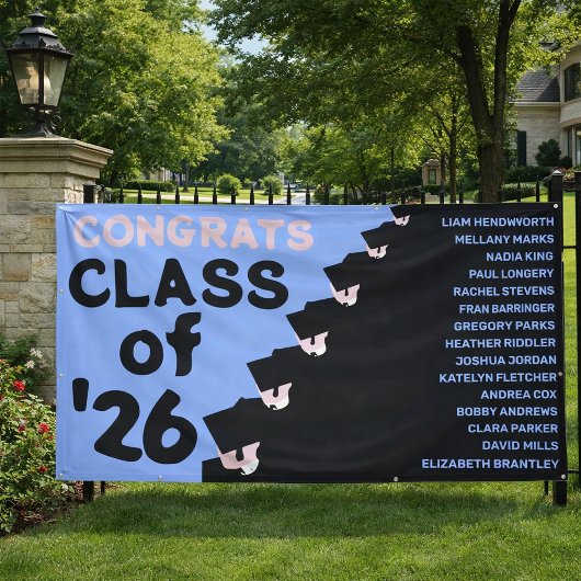 Buurt middelbare school diploma banner