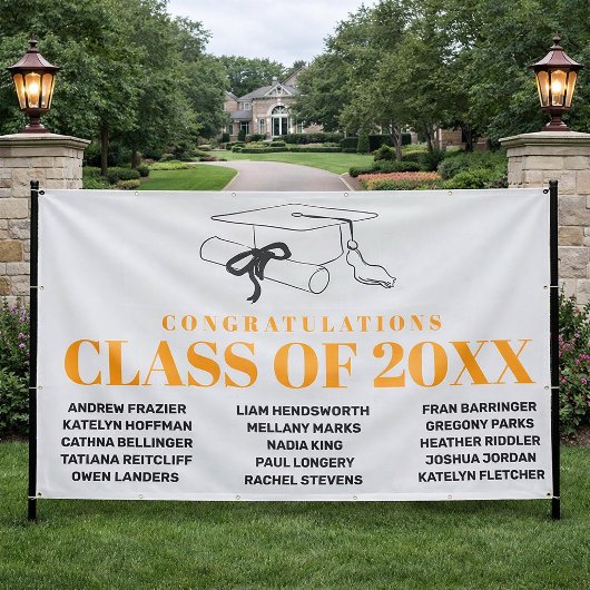 Buurt middelbare school diploma banner