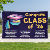 Buurt middelbare school diploma banner (Buitenkant)
