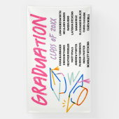 Buurt middelbare school diploma banner (Verticaal)