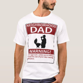  buurt pa Waarschuwing Grill Rood T-shirt