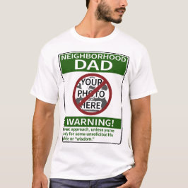  buurt pa Waarschuwing xd uit groen T-shirt