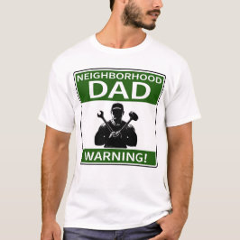  buurt Pap Sign Groen T-shirt