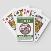 buurt Pap Sign XD Out Groen Pokerkaarten (Achterkant)