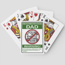  buurt Pap Sign XD Out Groen Pokerkaarten