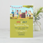 Buurt Patriottische Partij Kaart (Staand voorkant)