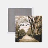 Buurt van het Gemenebest (sepia) Magneet (Voorkant / Achterkant)