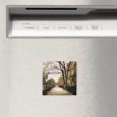 Buurt van het Gemenebest (sepia) Magneet (Insitu (Vaatwasser))