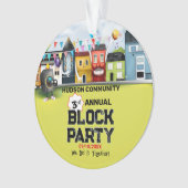 Buurtblokkeringsfeestje Ornament (voorkant)