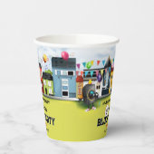 Buurtblokkeringsfeestje Papieren Bekers (Links)