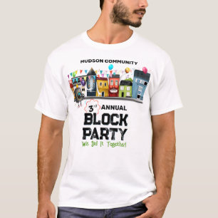 Buurtblokkeringsfeestje T-shirt