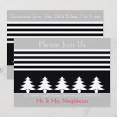 Buurtelijke Kerstmis  Kaart (Voorkant / Achterkant)