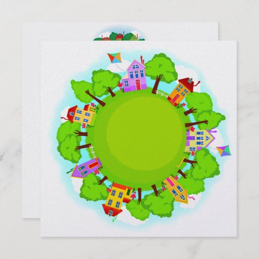 Buurtevenement - SRF Kaart (Voorkant / Achterkant)