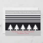 Buurtfeest Kerstmis Kaart (Achterkant)