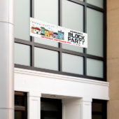 Buurtfeest Spandoek (Buitenkant Gebouw)