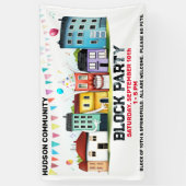 Buurtfeestbanner Spandoek (Verticaal)