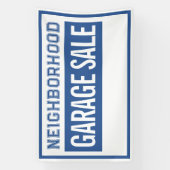Buurtgarageverkoop Banner 2.5' X 4' (Verticaal)