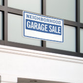 Buurtgarageverkoop Banner 2.5' X 4' (Buitenkant Gebouw)