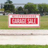 Buurtgarageverkoop Banner 2.5' X 6' (Insitu)