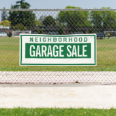 Buurtgarageverkoop Banner 2.5' X 6' (Insitu)