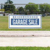 Buurtgarageverkoop Banner 2.5' X 6' (Insitu)